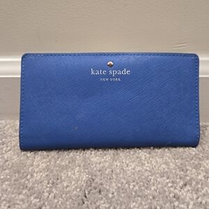 Kate Spade Blue Wallet